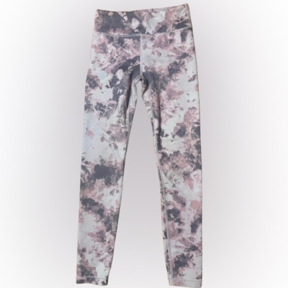 Athleta Girl High Rise Printed Chat Tight Leggings Size Large